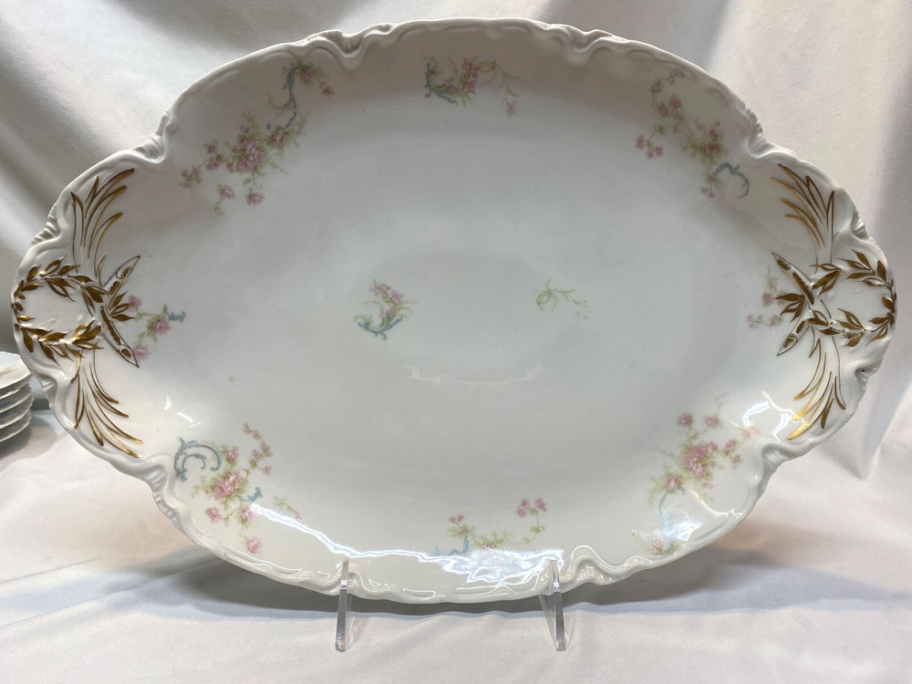 Haviland Schleiger Limoges France 16x10.5" Oval Platter 57A